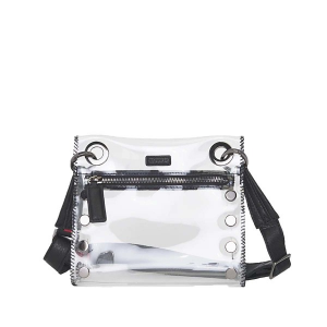 Hammitt Tony Small Clear Crossbody Crossbody Clear/Black