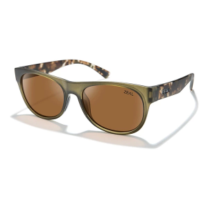 Men's Zeal Optics Sierra Polarized Polarized Sunglasses Matte Khaki/Polarized Copper Lens