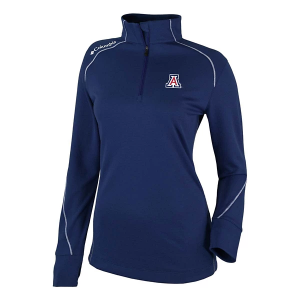 Arizona Wildcats Columbia Women's Shotgun 2.0 1/4 Zip 2XLarge Collegiate Navy