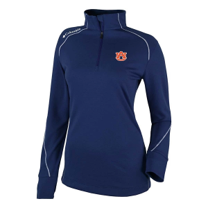 Auburn Tigers Columbia Women's Shotgun 2.0 1/4 Zip 2XLarge Collegiate Navy