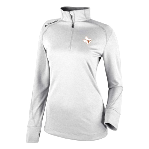 Texas Longhorns Columbia Women's Shotgun 2.0 Alternate Logo 1/4 Zip 2XLarge White