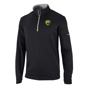 Baylor Bears Columbia Wickhams Hills Alternate Logo 1/4 Zip 2XLarge Black