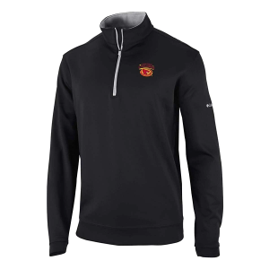 Iowa State Cyclones Columbia Wickhams Hills Alternate Logo 1/4 Zip XLarge Black