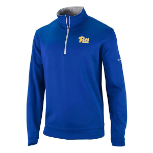 Pittsburgh Panthers Columbia Wickhams Hills 1/4 Zip Small Azul