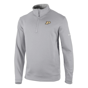 Purdue Boilermakers Columbia Wickhams Hills 1/4 Zip XLarge Cool Grey