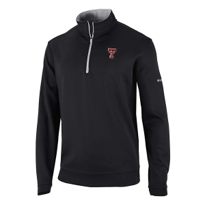 Texas Tech Red Raiders Columbia Wickhams Hills 1/4 Zip Small Black