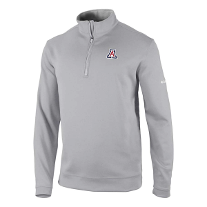 Arizona Wildcats Columbia Wickhams Hills 1/4 Zip Small Cool Grey