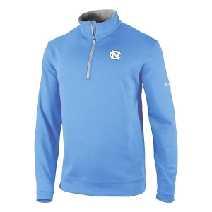 North Carolina Tar Heels Columbia Wickhams Hills 1/4 Zip Medium White Cap