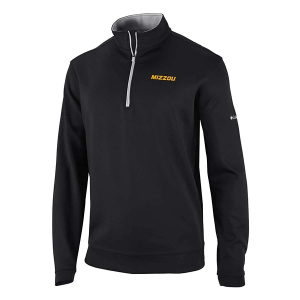 Missouri Tigers Columbia Wickhams Hills Alternate Logo 1/4 Zip 2XLarge Black