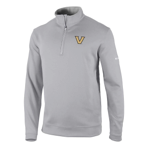 Vanderbilt Commodores Columbia Wickhams Hills 1/4 Zip Small Cool Grey