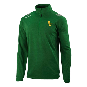 Baylor Bears Columbia Oakland Downs 1/4 Zip Medium Forest