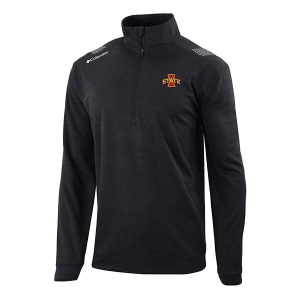 Iowa State Cyclones Columbia Oakland Downs 1/4 Zip 2XLarge Black