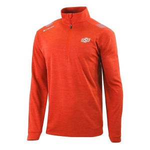 Oklahoma State Cowboys Columbia Oakland Downs 1/4 Zip Large Orange