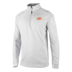 Oklahoma State Cowboys Columbia Oakland Downs 1/4 Zip Small White