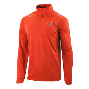 Oregon State Beavers Columbia Oakland Downs Alternate Logo 1/4 Zip Medium Orange