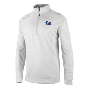 Pittsburgh Panthers Columbia Oakland Downs 1/4 Zip Small White