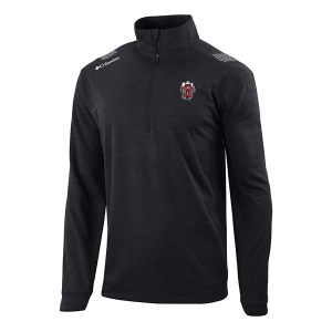 Texas Tech Red Raiders Columbia Oakland Downs Alternate Logo 1/4 Zip Large Black