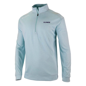 Illinois Fighting Illini Columbia Oakland Downs Alternate Logo 1/4 Zip Medium Day Dream