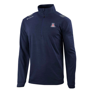 Arizona Wildcats Columbia Oakland Downs 1/4 Zip Large Collegiate Navy