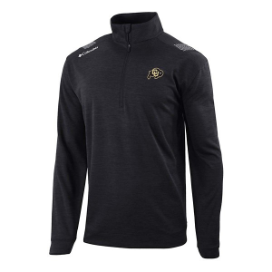 Colorado Buffaloes Columbia Oakland Downs 1/4 Zip Large Black