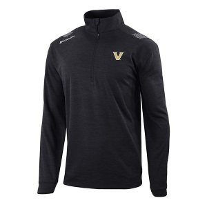 Vanderbilt Commodores Columbia Oakland Downs 1/4 Zip Medium Black
