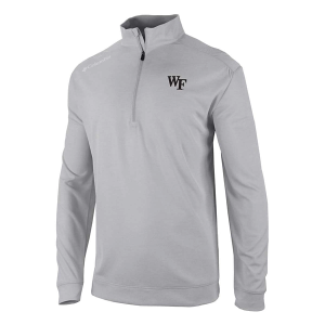 Wake Forest Deacons Columbia Oakland Downs 1/4 Zip 2XLarge Cool Grey