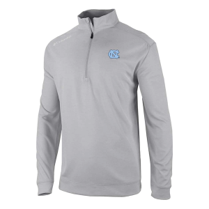 North Carolina Tar Heels Columbia Oakland Downs 1/4 Zip Medium Cool Grey