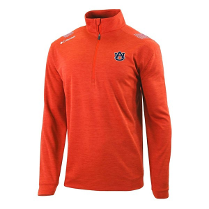 Auburn Tigers Columbia Oakland Downs 1/4 Zip 2XLarge State Orange