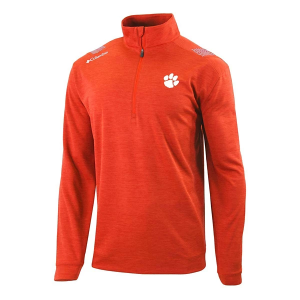 Clemson Tigers Columbia Oakland Downs 1/4 Zip XLarge State Orange