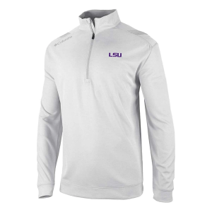 LSU Tigers Columbia Oakland Downs 1/4 Zip 2XLarge White