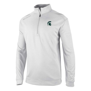 Michigan State Spartans Columbia Oakland Downs 1/4 Zip Small White