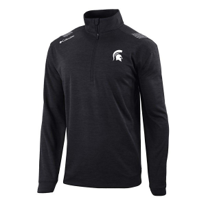 Michigan State Spartans Columbia Oakland Downs 1/4 Zip 2XLarge Black