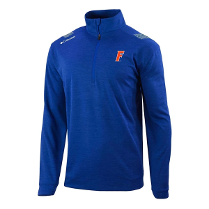 Florida Gators Columbia Oakland Downs 1/4 Zip XLarge Azul