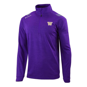 Washington Huskies Columbia Oakland Downs 1/4 Zip Medium Purple