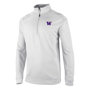 Washington Huskies Columbia Oakland Downs 1/4 Zip 2XLarge White