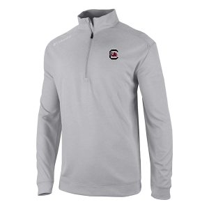 South Carolina Gamecocks Columbia Oakland Downs 1/4 Zip Small Cool Grey