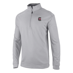 South Carolina Gamecocks Columbia Oakland Downs 1/4 Zip Large Cool Grey