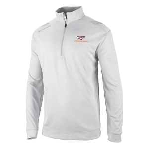 Virginia Tech Hokies Columbia Oakland Downs Alternate Logo 1/4 Zip 2XLarge White