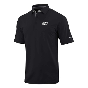 Oklahoma State Cowboys Columbia Even Lie Polo 2XLarge Black