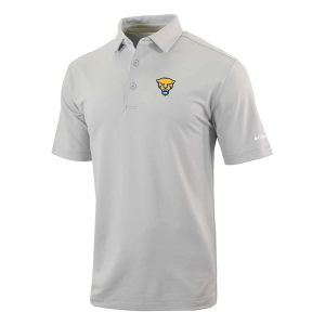 Pittsburgh Panthers Columbia Even Lie Alternate Logo Polo 2XLarge Cool Grey