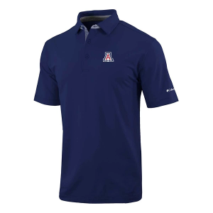 Arizona Wildcats Columbia Even Lie Polo Large Collegiate Navy