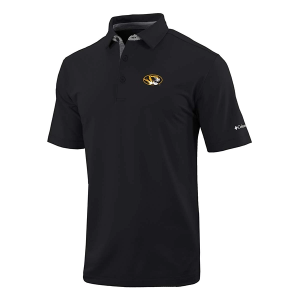 Missouri Tigers Columbia Even Lie Polo Medium Black