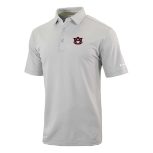 Auburn Tigers Columbia Even Lie Polo 2XLarge Cool Grey