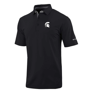 Michigan State Spartans Columbia Even Lie Polo Large Black
