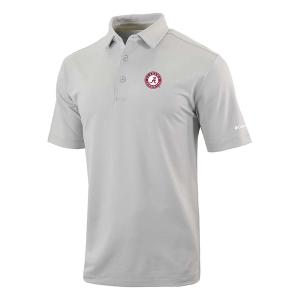 Alabama Crimson Tide Columbia Even Lie Polo 2XLarge Cool Grey