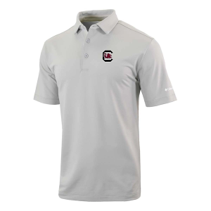 South Carolina Gamecocks Columbia Even Lie Polo Small Cool Grey