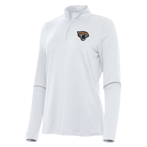 Women's Jacksonville Jaguars Antigua Reprocess 1/4 Zip XSmall White