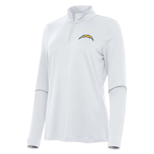 Women's Los Angeles Chargers Antigua Reprocess 1/4 Zip XSmall White