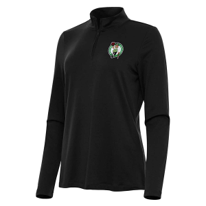 Women's Boston Celtics Antigua Reprocess 1/4 Zip XSmall Black
