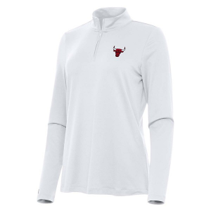 Women's Chicago Bulls Antigua Reprocess 1/4 Zip XSmall White